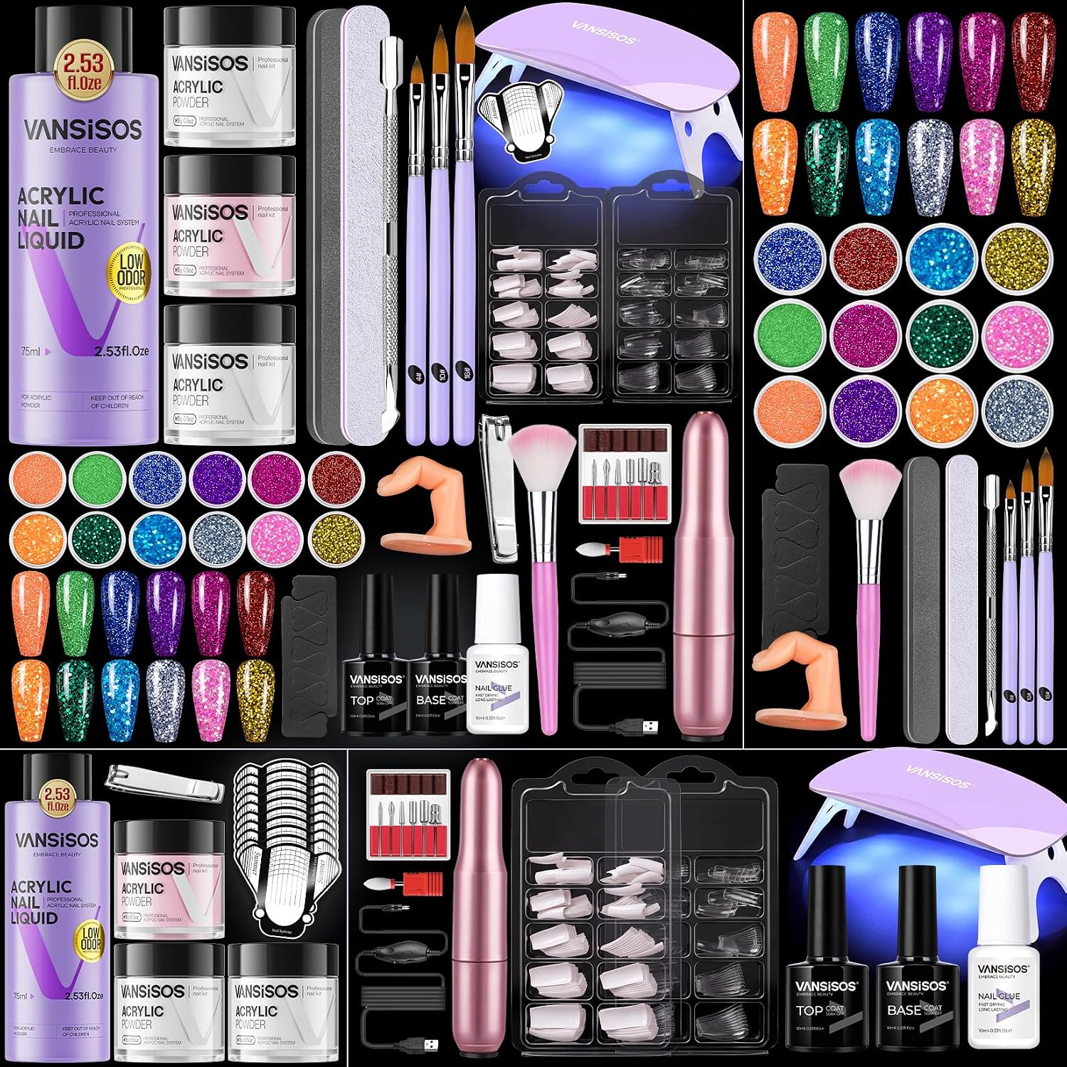 Beginner Acrylic Nail Kit: Complete Starter System