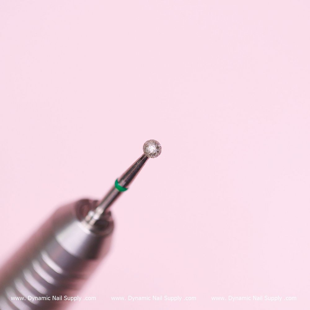 diamond ball cuticle drill bit 0.12in - 2