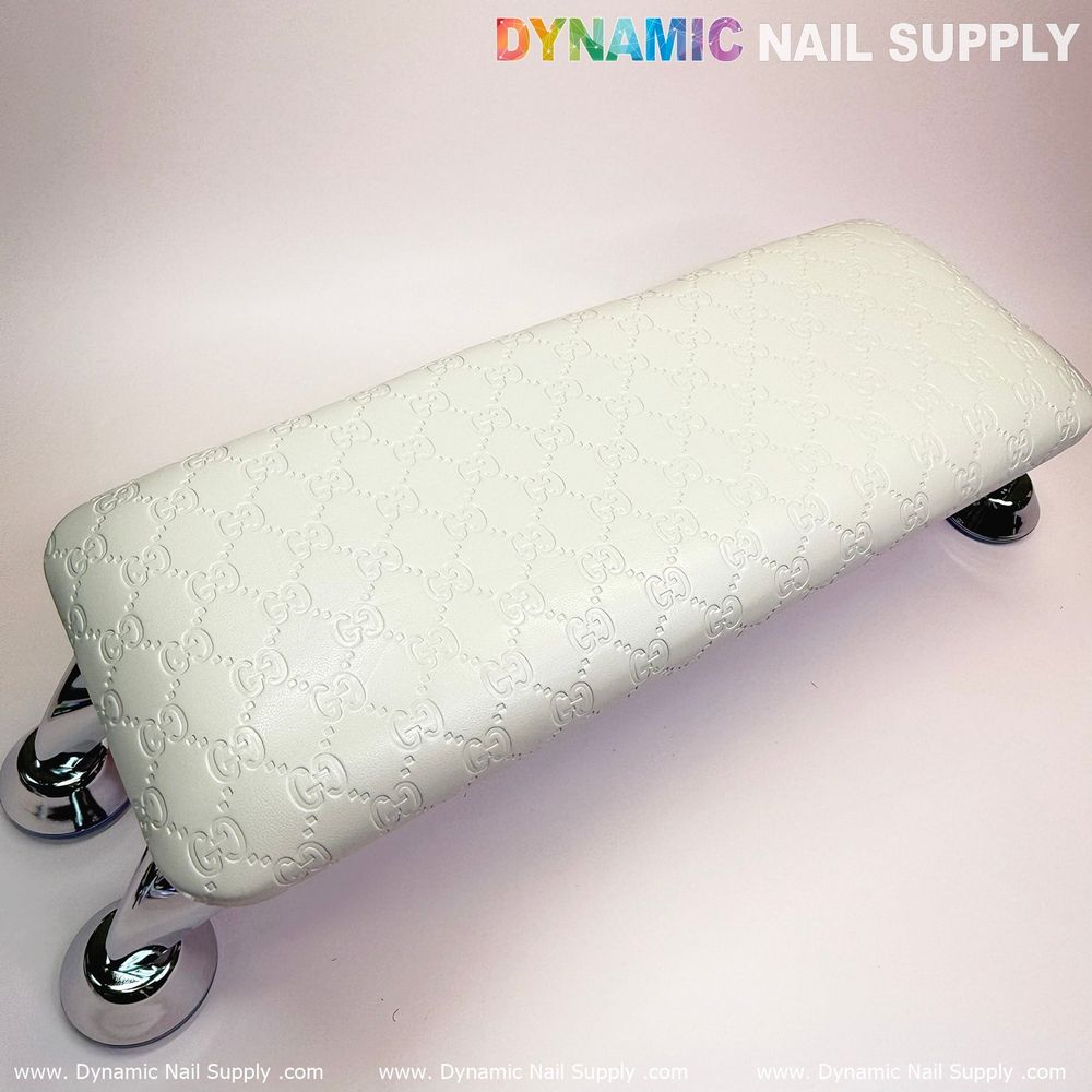 Full-grain leather manicure armrest cushion - 6