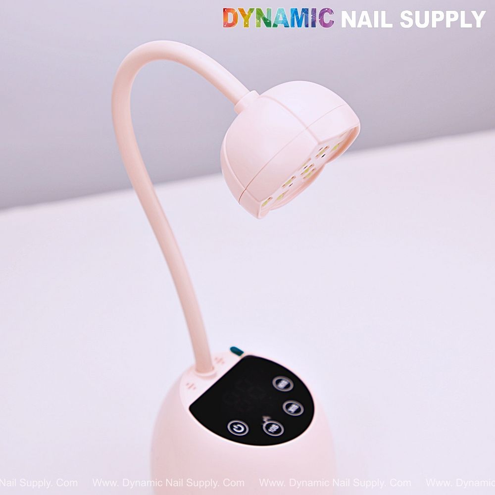 Light pink mini UV LED nail lamp - 3