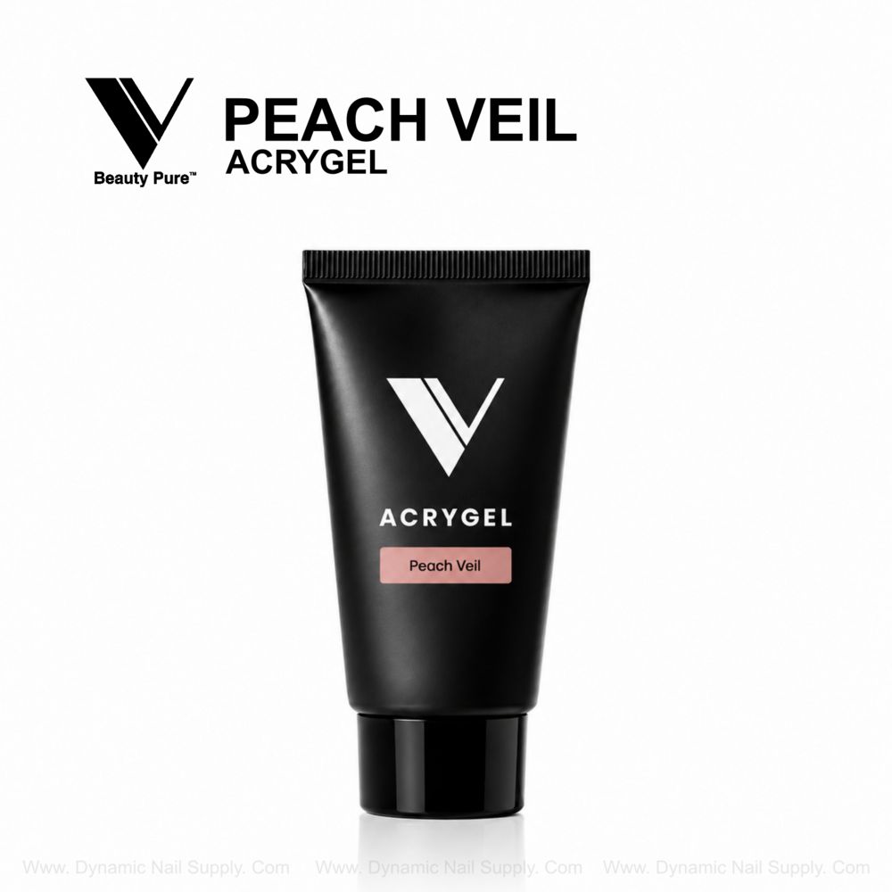 AcryGel Peach Veil: gel escultural para uñas naturales