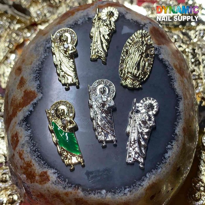 How to Use a Religious Nail Charms Set for Vintage Nails